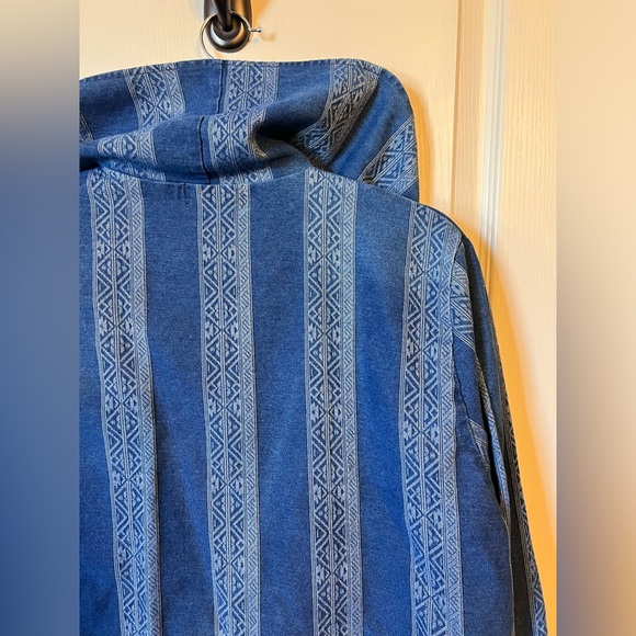 Military Hippie Boho Chic Denim Top - Picture 7 of 7